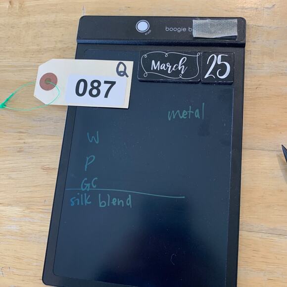 Brazeau Tricot Top Womens 3 Blue Silk Blend Adjust Strap Sheer Distressed Trim - Picture 9 of 10